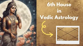 The SECRETS of the 6th HOUSE in Vedic Astrology | House of Loans, Diseases and Enemies