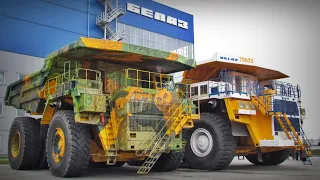 BELAZ. How are giant dump trucks produced?