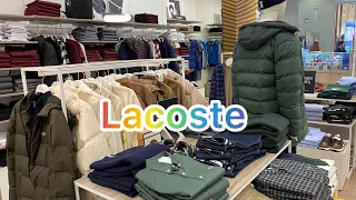 🐊Lacoste -men’s collection of clothes/colección de ropa lacoste para hombre