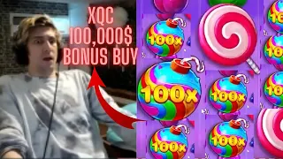 XQC INSANE SESSION $100,000 SWEET BONANZA BONUS BUY
