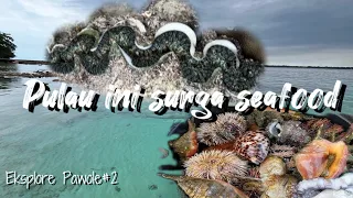 Berburu Kerang, Saat Air Laut Lagi Surut | Hamparan Karang Yang Indah Di Halmahera Utara #2