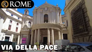 Rome guided tour ➧ Via della Pace [4K Ultra HD]