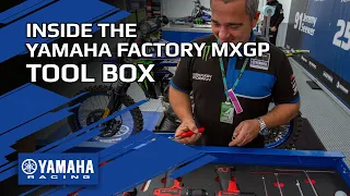 What is inside a Factory MXGP mechanics tool box?