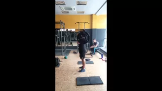 Clean and jerk 117,5kg PR  (259lbs)