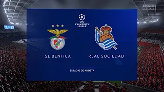 SL BENFICA vs REAL SOCIEDAD I CHAMPIONS LEAGUE I 24.10.2023 I FIFA 23 I SIMULATION