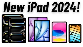 NEW Apple iPad Pro & iPad Air iPad Mini 2024