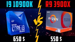 ДОРОГО и МОЩНО // CORE I9-10900k vs RYZEN 9 3900X