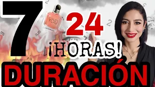 ✅️ESTOS 7 PERFUMES TIENEN MUCHÍSIMA DURACIÓN‼️en tú piel todo el día...