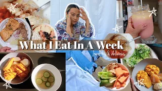 WHAT I EAT IN A WEEK AS A TEENAGER *very realistic