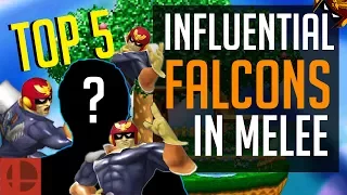 Melee Top 5 - Most Influential Captain Falcon Mains Of All Time | SSBM