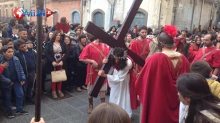 Adrano, messa in scena la "Via Crucis Vivente" - Yvii Tv