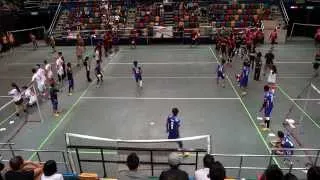 2014 WDBF Men Malaysia vs HK 1st Half