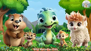 Lovely Animal Sounds In 30 Minutes: Leopard, Chameleon, Beaver, Guinea Pig - Animal Sounds