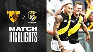 Hawthorn v Richmond Highlights | Round 2, 2021 | AFL