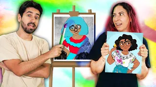 PINTANDO COM 3 CORES DESENHOS DO FILME ENCANTO | Gabriel e Shirley 2.0