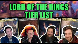 Lord of the Rings Tier List A-G | Commander Clash Podcast 101