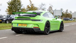 Porsche 992 GT3 - Accelerations & Driving Sounds !