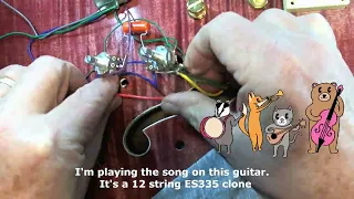 Electric guitar wiring: installing ES 335 pickups and electronics