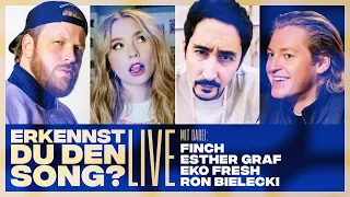 Erkennst DU den Song? | 🔴LIVE (mit Finch, Ron Bielecki, Eko Fresh und Esther Graf)