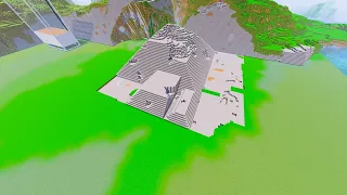 Minecraft - making the world flat 477