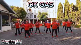 OK GAS Line Dance || MANISE LD || Choreo By Mohamad Yani (INA)