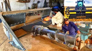 Handmade Making process of New Holland Combine Harvester Machine Cutter