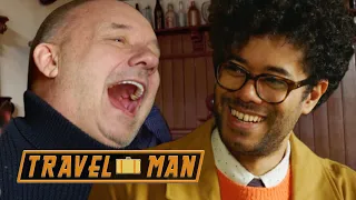 Bob Mortimer & Richard in HYSTERICS over Bob's toilet story | Travel Man EXTRA