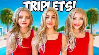 TRIPLETS FOR 24 HOURS But Someone Gets Jealous!Ft.@FunSquadFamily **Emotional**