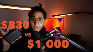 DJI Mic vs Shure SM7B — $330 vs $1,000 audio set up