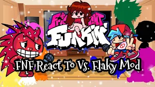 FNF React To Vs Flaky Mod|| FRIDAY NIGHT FUNKIN'||ElenaYT.