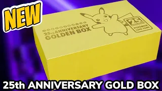 POKEMON GOLDEN BOX 25TH ANNIVERSARY! Whats Inside? $650!!!