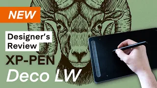 XP-PEN Deco LW Pen Tablet  |  Unboxing  |  Designers Review
