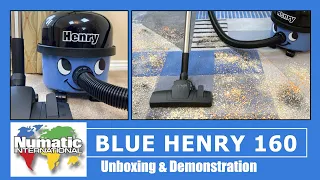 Now Under £100 - Numatic Henry 160 In Blue Unboxing & Demonstration