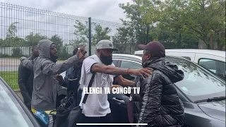 LITEYA KANDA ABETAMI MENACÉ PAR PI ROGER NA BASE GARE DU NORD Na SAINT DENIS PARIS