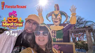 Six Flags Fiesta Texas Mardi Gras 2024 Vlog