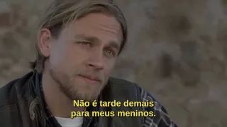 Jax Teller saying goodbye to his father (Legendado)