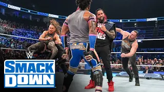 The Bloodline brawl with The New Day and The Brawling Brutes: SmackDown, Nov. 4, 2022