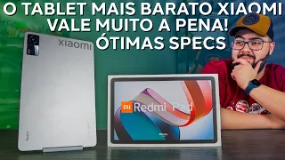 Menos de R$1.000! O Tablet da Xiaomi Recém lançado, Com Ótimas Specs e Excelente Preço! Redmi PAD