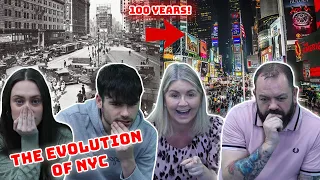 THE EVOLUTION OF NEW YORK CITY - REACTION! | BRITISH FAMILY