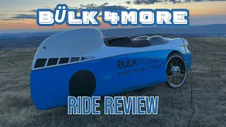 Buelk 4More Velomobile: first ride review