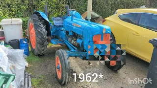 Fordson Dexta first service for 30+ years