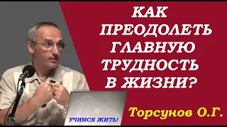 Как преодолеть главную трудность в жизни. Торсунов О.Г.