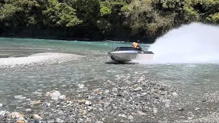 Jetboating Wilken and Makarora rivers