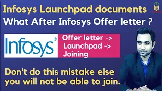 Infosys Offer Letter WHAT NEXT?| What After Infosys Offer Letter?|Dont Do These mistakes! Must Watch