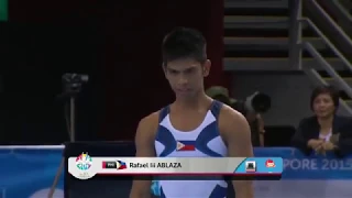 Rafael Lii Ablaza Floor Exercise Final 28th SEA Games Singapore 2015