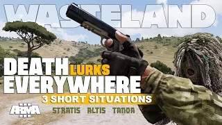 Arma 3 WASTELAND SNIPER - Stratis, Altis, Tanoa - SHORT CLIPS