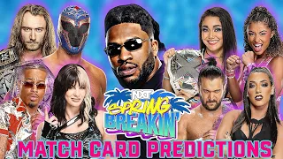 WWE NXT Spring Breakin' - Match Card Predictions | Boom Wrestling