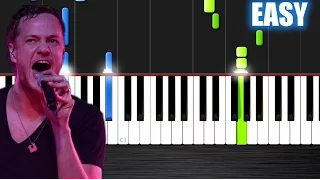 Imagine Dragons - Demons - EASY Piano Tutorial by PlutaX - Synthesia