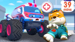 Super Ambulance is Here to Help | Monster Truck | Car Cartoon | Kids Song | BabyBus