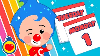 The Weekday Song | Playful Learning | ♫ Plim Plim | Pre-K Nursery Rhymes